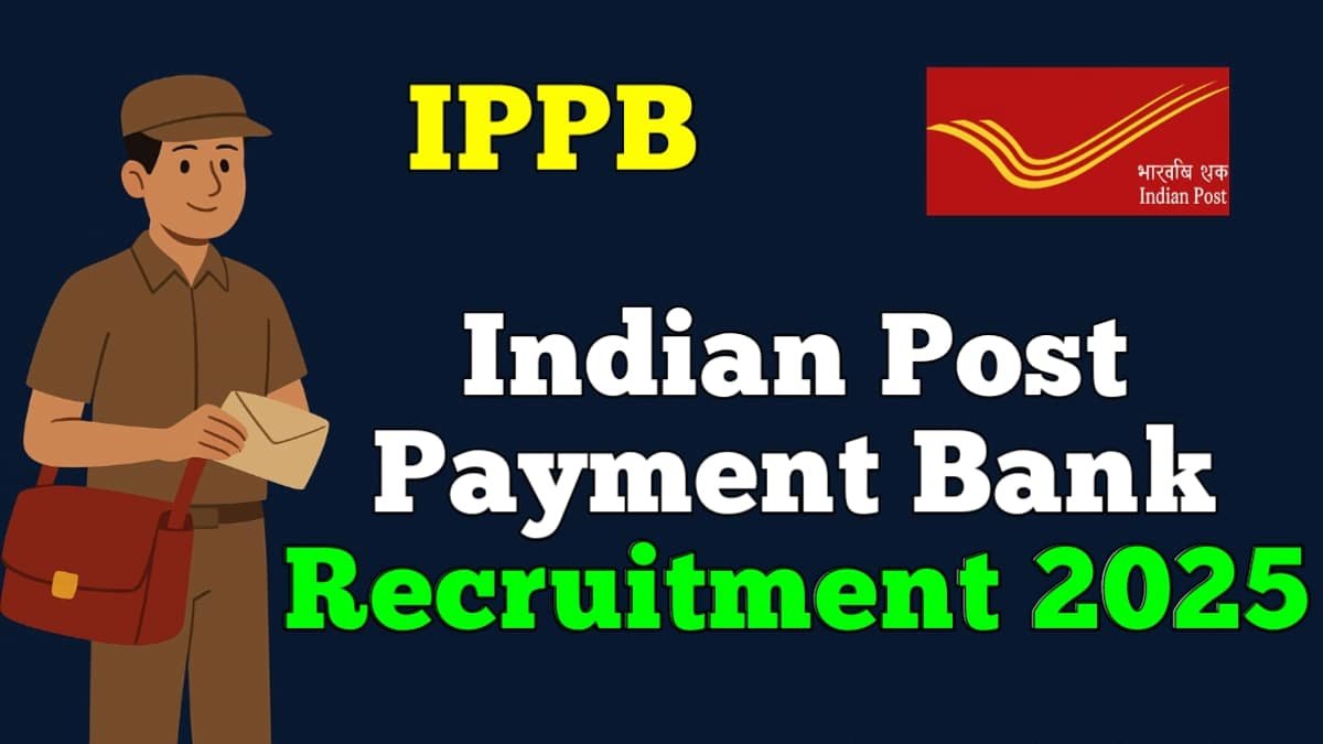 IPPB Post Bank Executive Recruitment 2025 : Post